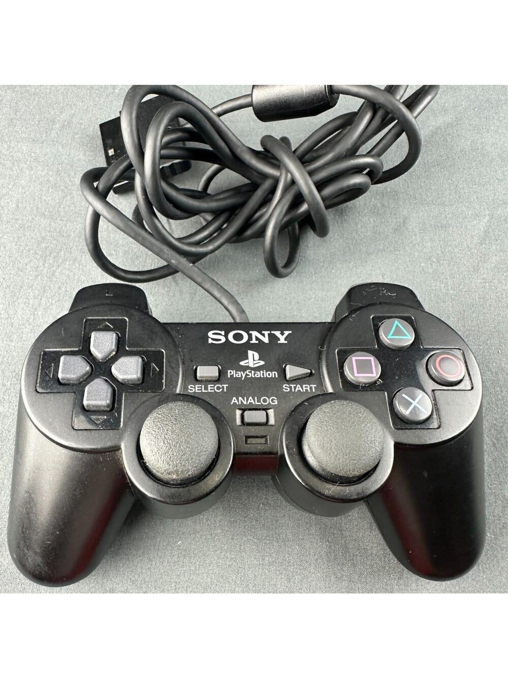 Genuine Sony PlayStation 2 PS1 PS2 Analog Controller DualShock 2 Wired SCPH10010